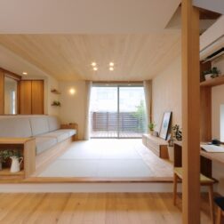滋賀で注文住宅を建てる工務店のiKKAダイコーホームの畳リビング